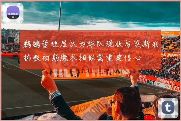 鹈鹕管理层认为球队现状与莫斯利执教初期魔术相似需重建信心